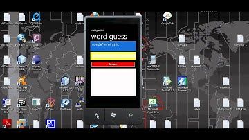 wordGuess Windows Phone