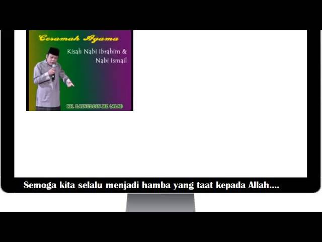 KH Zainuddin MZ  -  Kisah Nabi Ibrahim   Nabi Ismail - Full Video class=