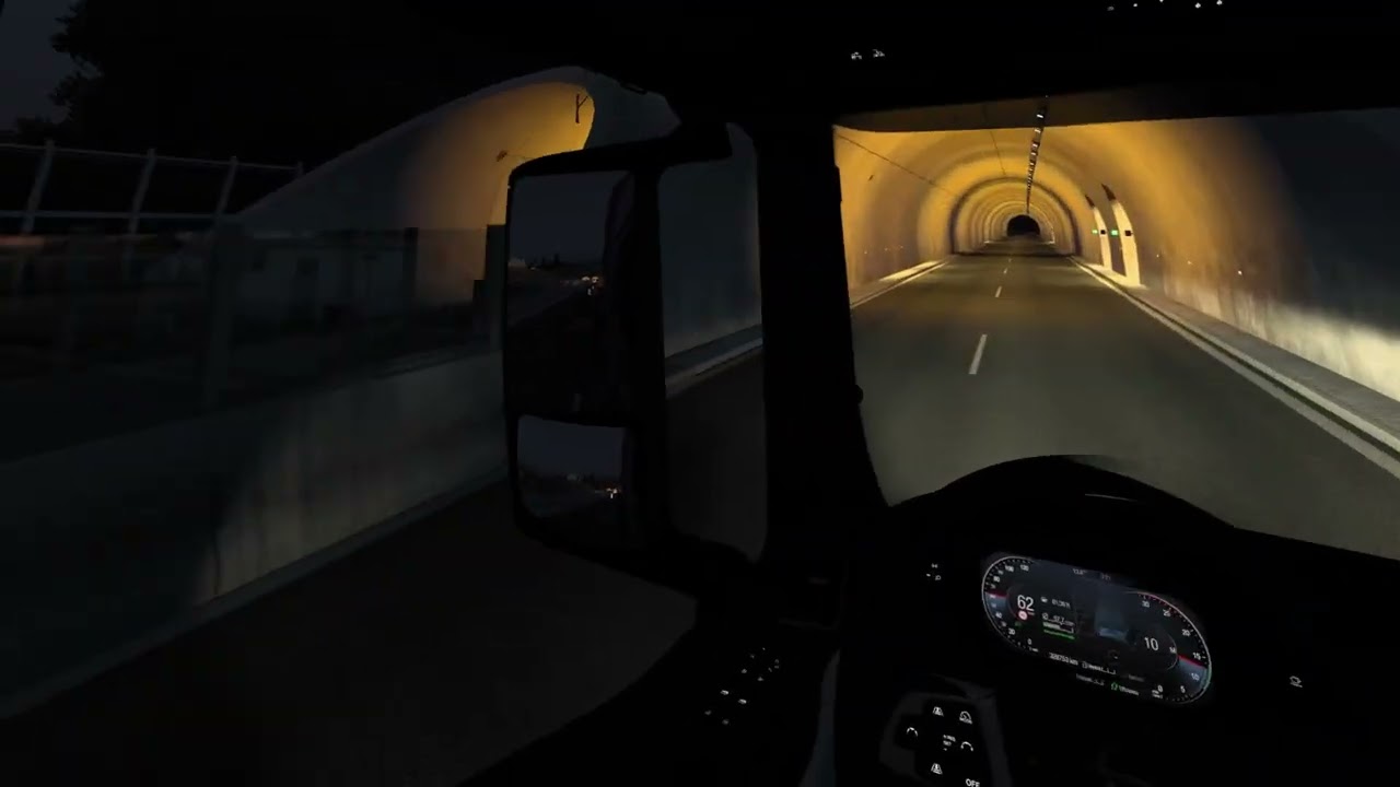 [ASMR] VR Euro Truck Simulator 2: Leipzig to Brno