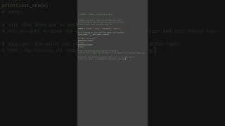 tuple unpacking #python #showcase