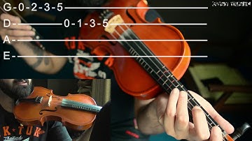 How to play G minor Scale on Violin | Easy Music Tutorials