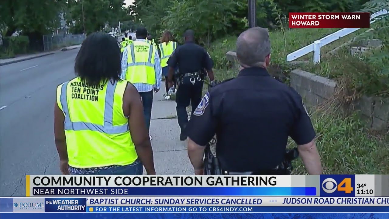 Indianapolis community cooperation gathering