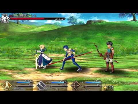 Fate/Grand Order Gameplay