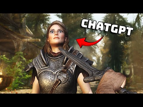 Skyrim VR but all NPC's use CHATGPT AI