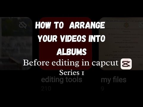 series 1: How to edit videos for beginners in #capcut - YouTube