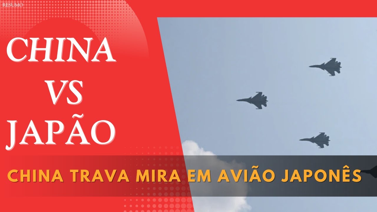 CHINA TRAVA RADAR EM AVIÃO JAPONÊS — Tensão Explode no Mar da China Oriental