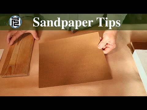 サンドペーパーの利用方法いろいろ／Sandpaper Tips