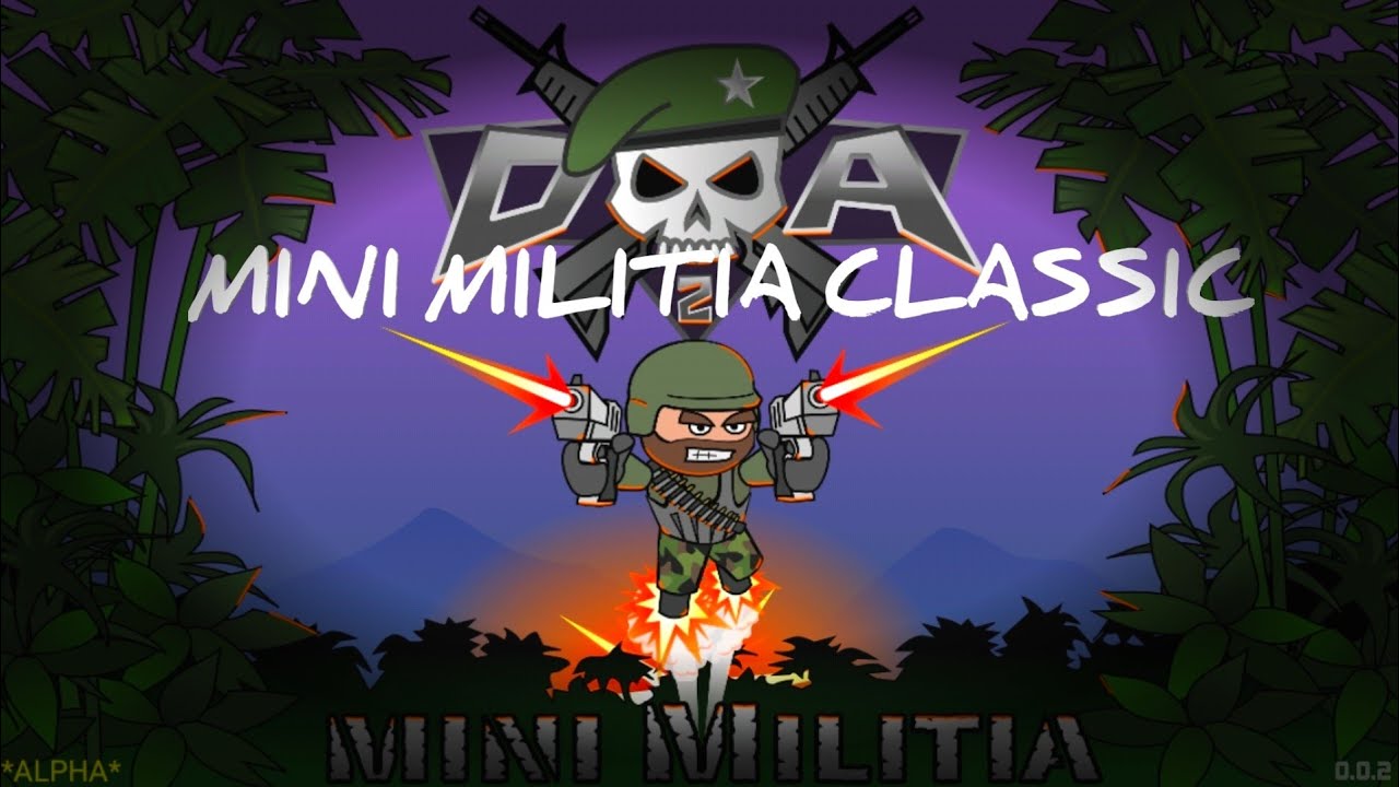 MINI MILITIA CLASSIC ( TESTING VERSION ) FIRST LOOK by TDM KING
