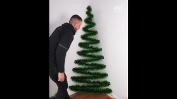 Cách làm cây thông Noel trong 3 phút #noel #christmastree