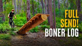 I built a Boner Log out of a fallen tree!