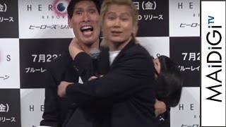 篠原信一、130キロ安藤なつを“お姫様だっこ”も…　海外ドラマ「HEROES REBORN/ヒーローズ・リボーン」BD＆DVD発売イベント3