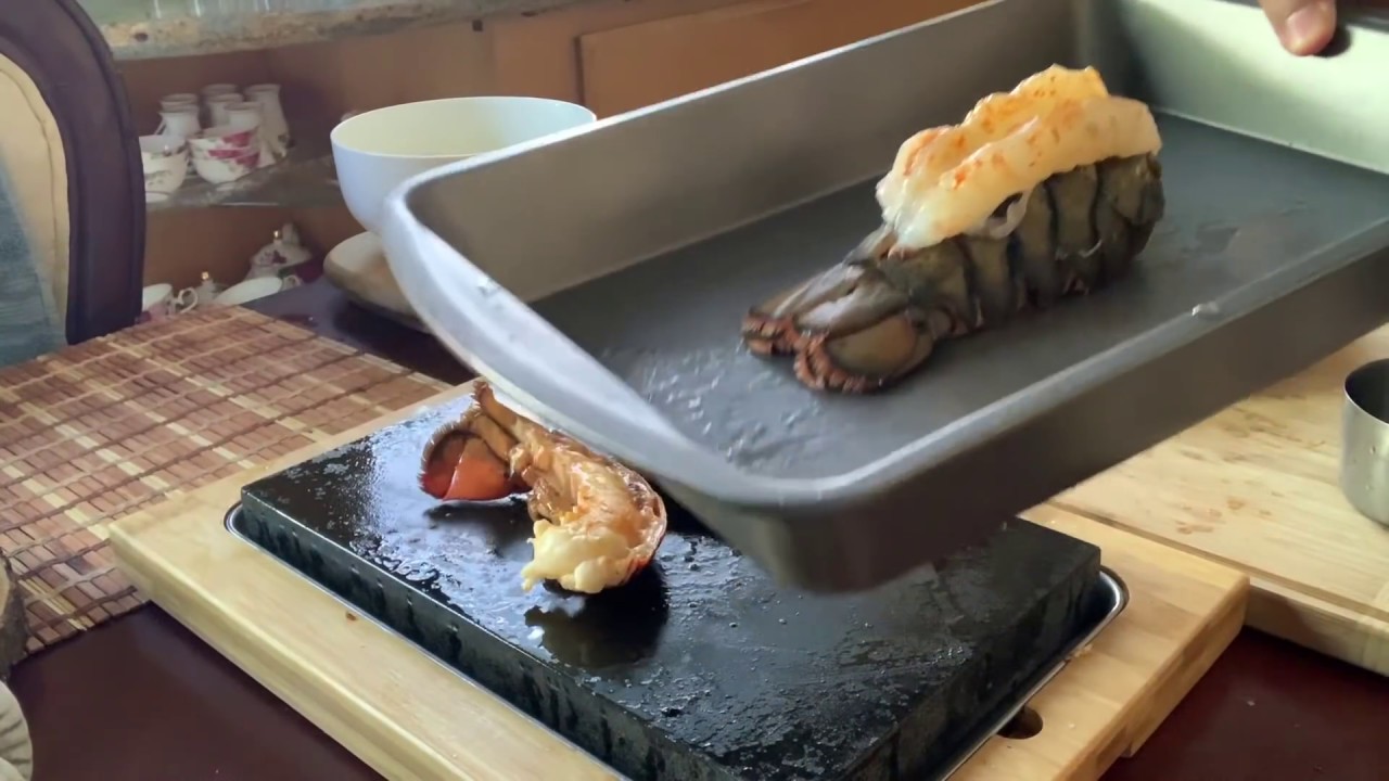 Heart Healthy Ways - Lobster Tails cooked 4 different ways, on Lava ...