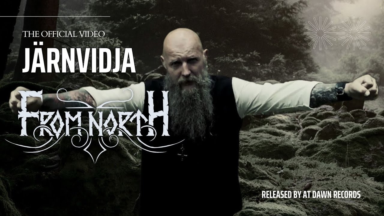 FROM NORTH   Jrnvidja Official Video   VikingFolk metal