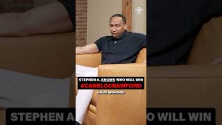 No Hesitation. Stephen A Had His Prediction Ready