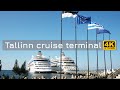 New Tallinn Cruise Terminal /  Новый круизный терминал в Таллинне 4K