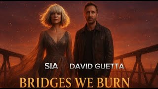 Sia & David Guetta - Bridges We Burn (inspired song) (Official Lyrics Video)