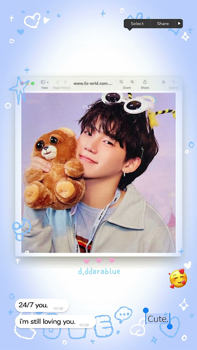 Tampilan segahar ini berkelahi dg lagu yg unyu & lovingly 🥰❤️