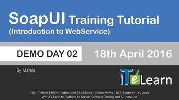 Webservices SoapUI Live Training Demo Day 02 (web Services Testing) Assertions