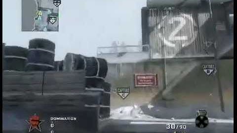 Call of Duty Black Ops: Quad nadeshot on summit