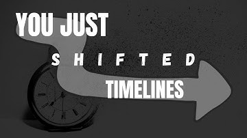 Timeline Jumping Signs ⎮Signs You Are Jumping Timelines Right Now!