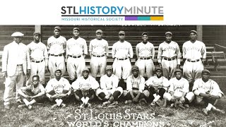 STL History Minute | St. Louis Stars Baseball Team