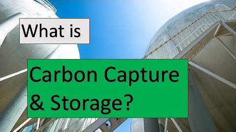 Carbon Capture and Storage Explained