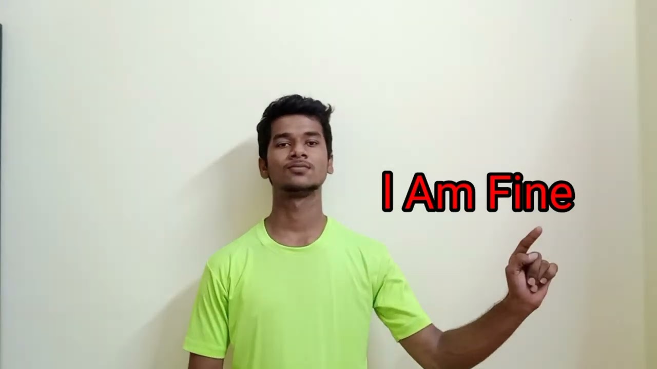 DEAF - Basic English Words in Sign Language Class 1