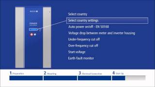How to start up Kaco Powador 02 series inverter
