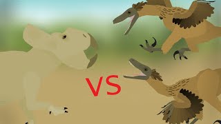 Velociraptor vs Protoceratops-Pivot Animation