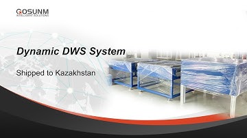 Dynamic DWS  system shipped to Kazakhstan