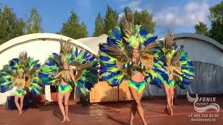 Заказать лучшие бразильские танцы на праздник, свадьбу, корпоратив и юбилей в Москве,бразильское шоу
