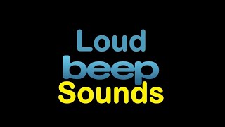 Loud Beep Sound Effects with drawing