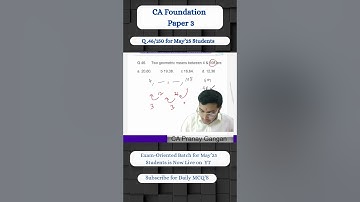 Q.no 46/150 of 150 Question Series for May