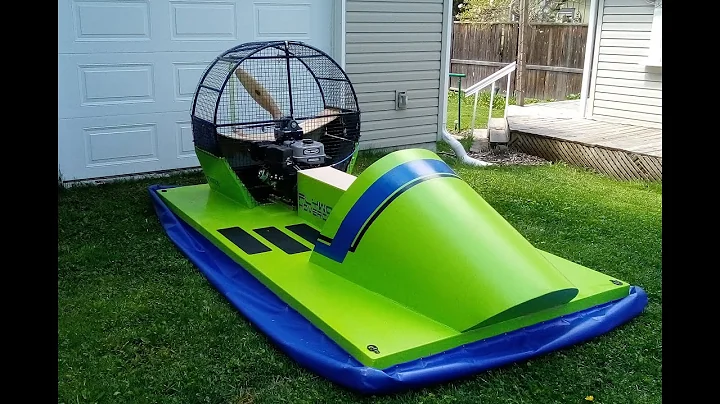 HOVERCRAFT HOMEBUILT   #UH10F modified #ProPoint420cc #DIY Hovercraft #Hovercraft Build Materials