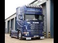 Scania r580 v8    daryl smith logistics    truckmax 6inch side pipes loud