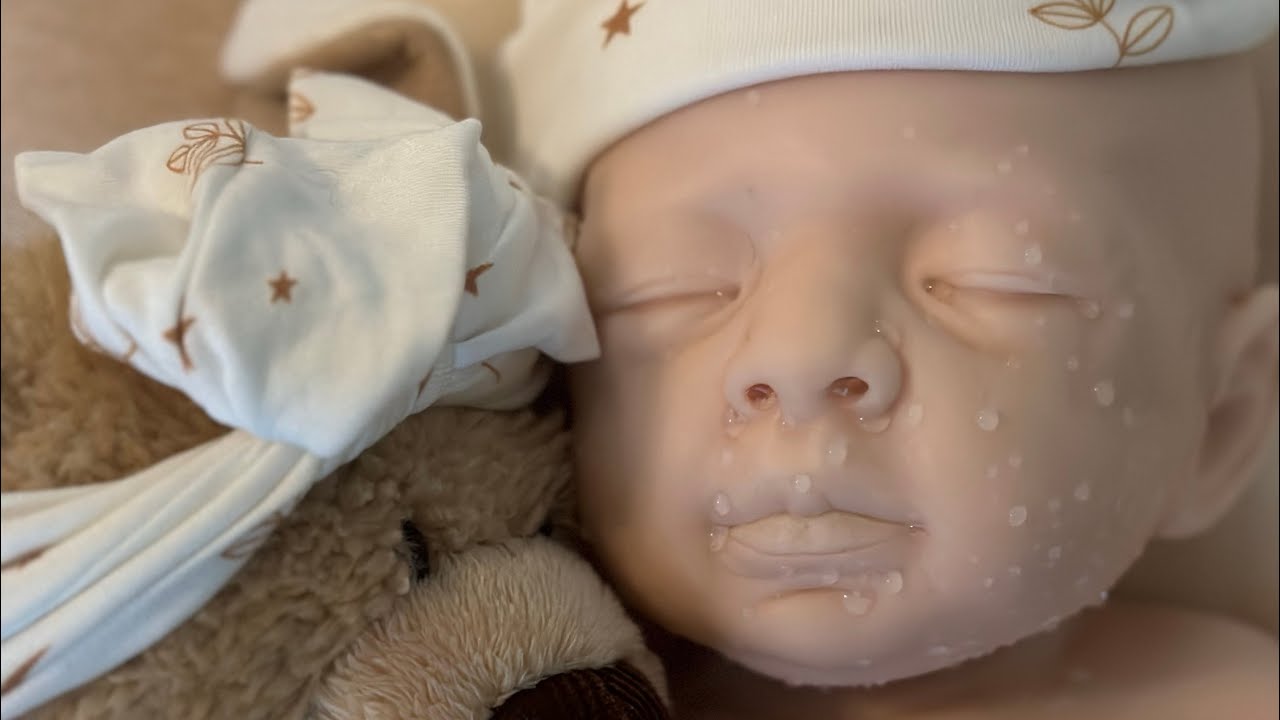 Biracial Emanuel Silicone Dolls - Step 1: Prep Baby for Painting 👶 Realistic Reborn Baby Dolls!