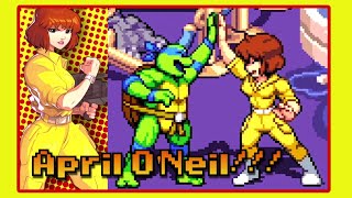 April ONeil Gameplay Reveal!| TMNT: Shredders Revenge