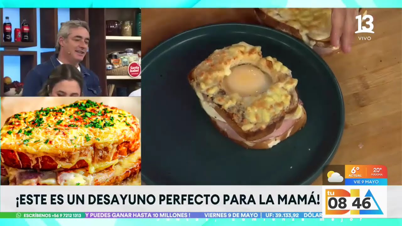 Camila Chef prepara 'croque monsieur': El desayuno perfecto para el día de la madre | Tu Día