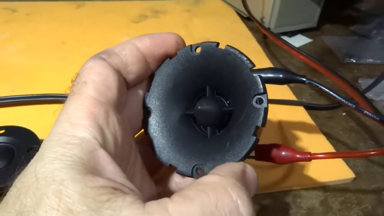 TWEETERS HIFI vs PIEZOELÉTRICO vs PROFISSIONAL RTA CURVA RESPOSTA FREQUÊNCIA DOMO PET MYLAR ALUMÍNIO