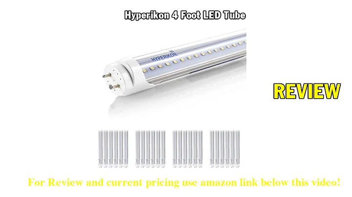 Review Hyperikon T8 T12 LED Bulbs 4 Foot, 40 Watt Replacement (18W) 2021
