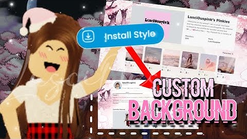 How to CHANGE YOUR ROBLOX BACKGROUND THEME using Stylish