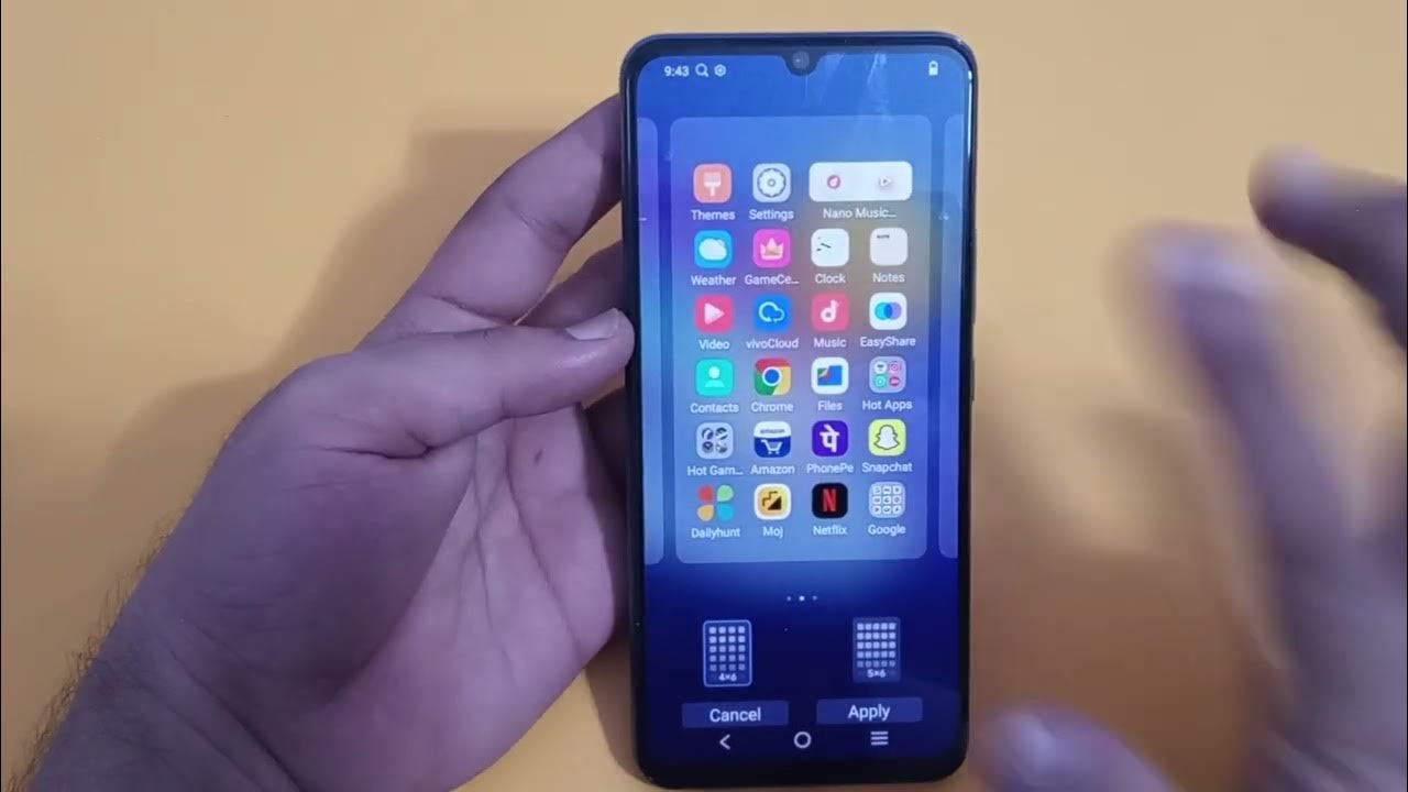 vivo-y72-home-screen-layout-setting-how-to-change-home-screen-layout