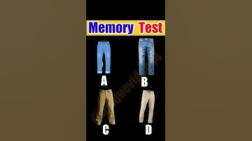 Memory Riddle For IQ Test || Part-13 || #shorts #short #viral #fact #eyes #riddle #viralshort