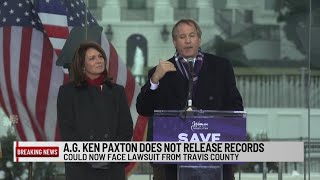AG Paxton defies county official’s order to release records related to Jan. 6 Trump rally