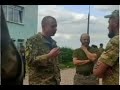 Soldiers of the Ukrainian 57th brigade refusing to go to the frontline