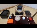 NO.38　茶箱　月点前の道具組ってこんなの
