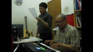 Video thumbnail of "I won't last a day without you " Carpenter " by ( Felly n Friends )"