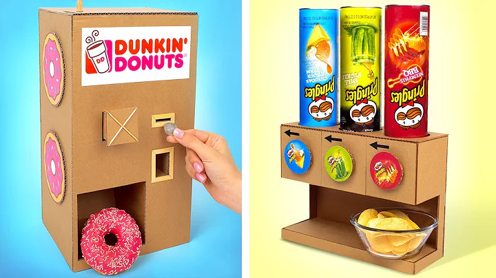 How to Make Awesome Donuts And Pringles Dispensers...
