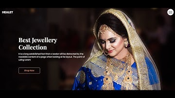 Jewelry Shop Website using HTML , CSS , BOOTSTRAP and JAVASCRIPT | E-Commerce | Zero Cyber