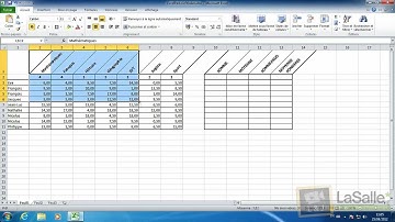 Microsoft Excel 2010 - Calculs sommes et moyennes #E09
